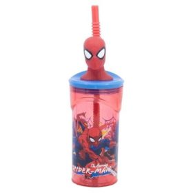 Family pahar paias 3d 360ml spiderman