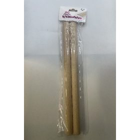 Family lemn bară 2 buc, h: 30cm, d: 2cm