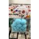 Family pompom v.albastru 48 buc mixt dimensiuneek (1cm:20 buc, 2cm:20 buc, 3cm:6 buc, 4cm:2 buc)