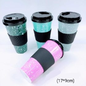   Family de călătorie cană plastic 17x9cm mai multe modele minta