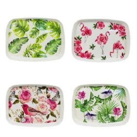 Family tálca műa. 30X22CM 4F.