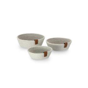   Family coș textil 3 buc 13X12X4CM / 14X14,5X6CM / 15X15,5X6CM