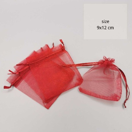 Family organza tasak piros 100db/csomag
