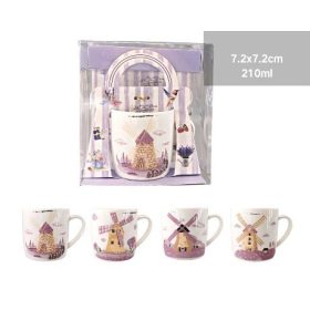 Family bögre díszdobozos levendulás malom 210ml