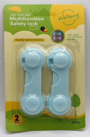 Family biztonsági zár bútorokhoz 2db-os 9cm