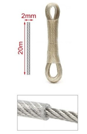 Family drótkötél pvc 2mmx20m