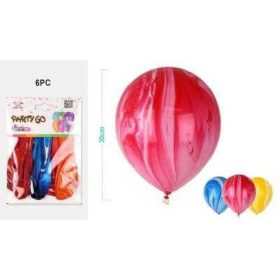 Family balon ásványi anyag 6 buc 30cm