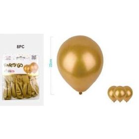 Family balon auriu 8 buc 22cm