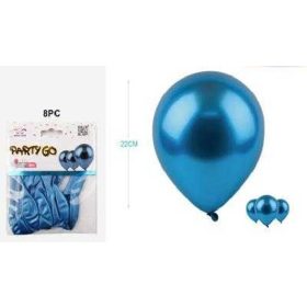 Family balon albastru 8 buc 22cm