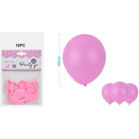 Family balon roz 10 buc 25cm