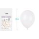 Family balon alb 10 buc 25cm