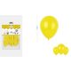 Family balon galben 8 buc 30cm
