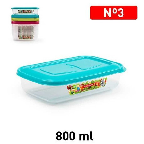 Family ételtároló doboz szögletes műa. 800ml