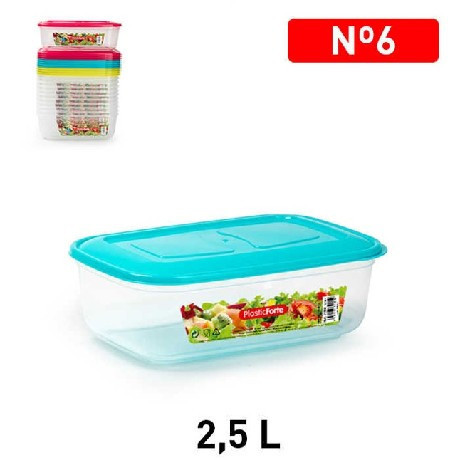 Family ételtároló doboz szögletes műa. 2,5l