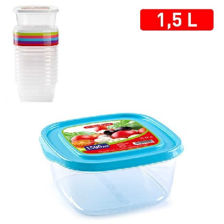 Family ételtároló doboz szögletes műa. 1,5l