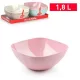Family bol plastic 1,8l în formă de pătrat