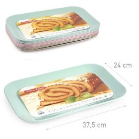   Family tavă plastic o singură culoare 24*37,5cm mai multe culori