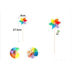 Family morișcă de vânt multicolor 27,5x8cm