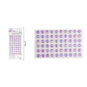 Family stras autoadeziv mov culoare