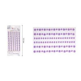 Family stras autoadeziv mov culoare