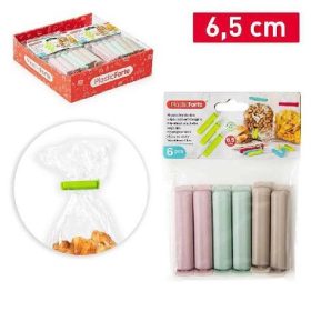 Family tasakzáró műa. 6,5cm többféle szín 6db-os