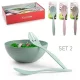 Family salátás set plastic 2 buc