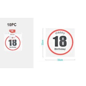 Family szalvéta "18" 33x33cm 10db-os