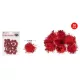 Family pompom roșu 2cm 30 buc