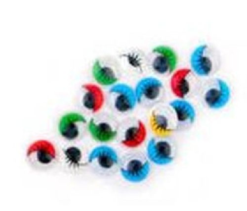 Family mozgószem ragasztós 1,5cm 20db-os színes
