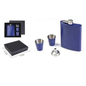 Family flaska set albastru rm., ornamentcutieos 17,5x19,5cm