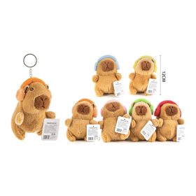 Family capybara pluș breloc 12cm mai multe modele