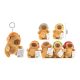 Family capybara pluș breloc 12cm mai multe modele