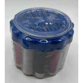 VARRÓ KÉSZLET 12F SZÍNŰ CÉRNA, CENTI, 11F. VARRÓTŰ