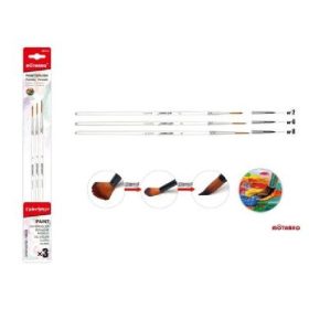 Family pensulă set 3 buc 2/6/8 nylon