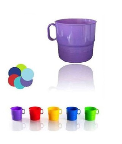Family bögre műa. 200ml 6f. szín h.:8,5cm sz.:10cm m.:8cm