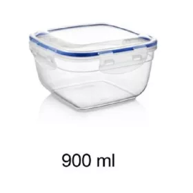 Family ételtároló doboz csatos szögletes műa. 900ml