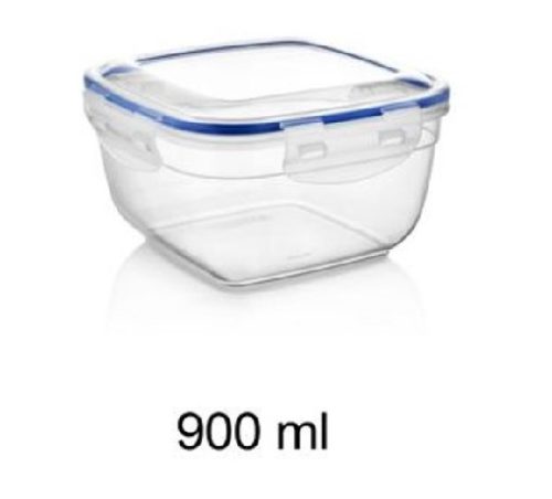 Family ételtároló doboz csatos szögletes műa. 900ml