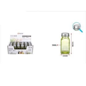 Family fűszertartó színes üveg 9,5x4,5cm 90ml