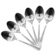 Family lingură desszert rm. metal 6 buc/set 15cm floareos