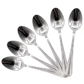   Family kanál desszert rm. fém 6db/csom 12,8cm szegélyezett