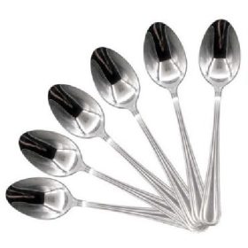   Family kanál desszert rm. fém 6db/csom 10,5cm szegélyezett