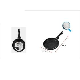   Family serpenyő alu. 24X43cm V:3mm indukció/gáz/kerámia főzőlap/elektomos