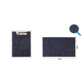 Family suport de farfurie 30X45cm negru mozaik minta