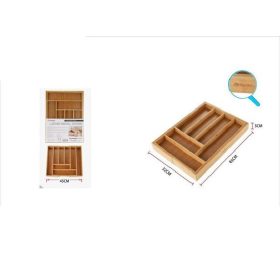 Family evőeszköz rendszerező bambusz 6 részes 45X32X5cm