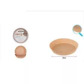 Family hârtie de copt air fryer rotund 23cm 50 buc/set