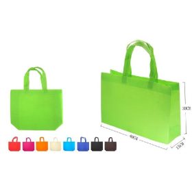 TÁSKA TEXTIL NEM SZŐTT 40X30X15CM VEGYES SZÍNEK