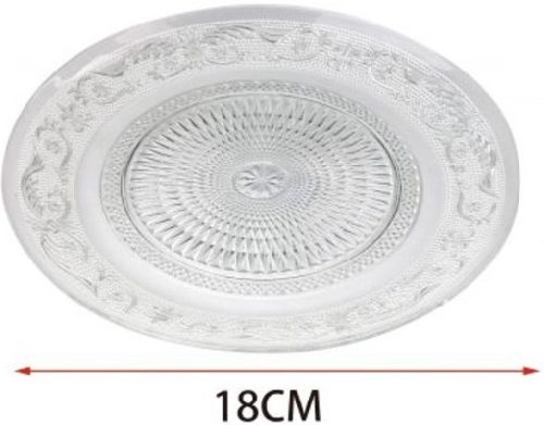 ÜVEGTÁL 18CM
