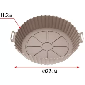 Family légde copt rotund 18X22X5cm silicon