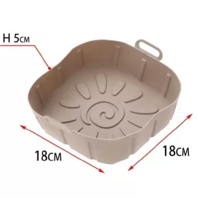 Family légde copt pătrat 18cm silicon