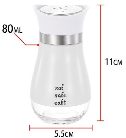 FŰSZERTARTÓ ÜVEG 80ML FEHÉR